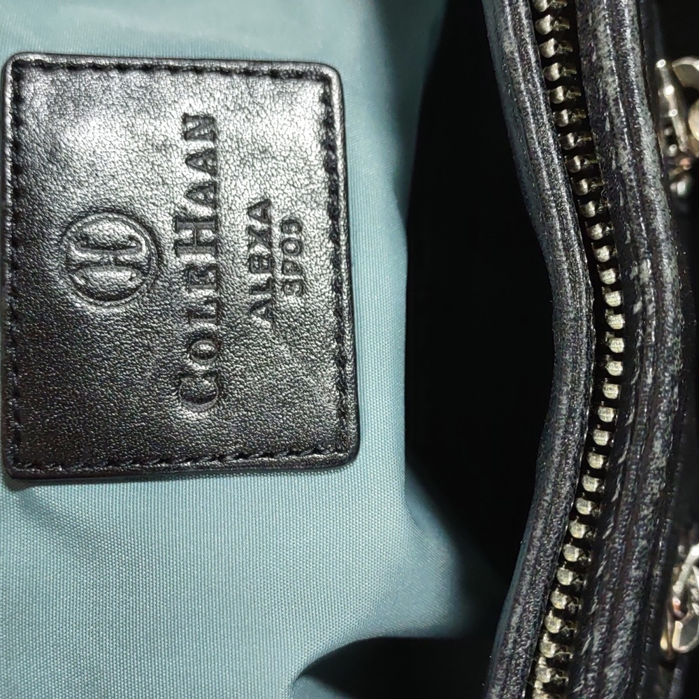 Cole Haan "Alexa" Leather Shopper Bag - Picture 11 of 13